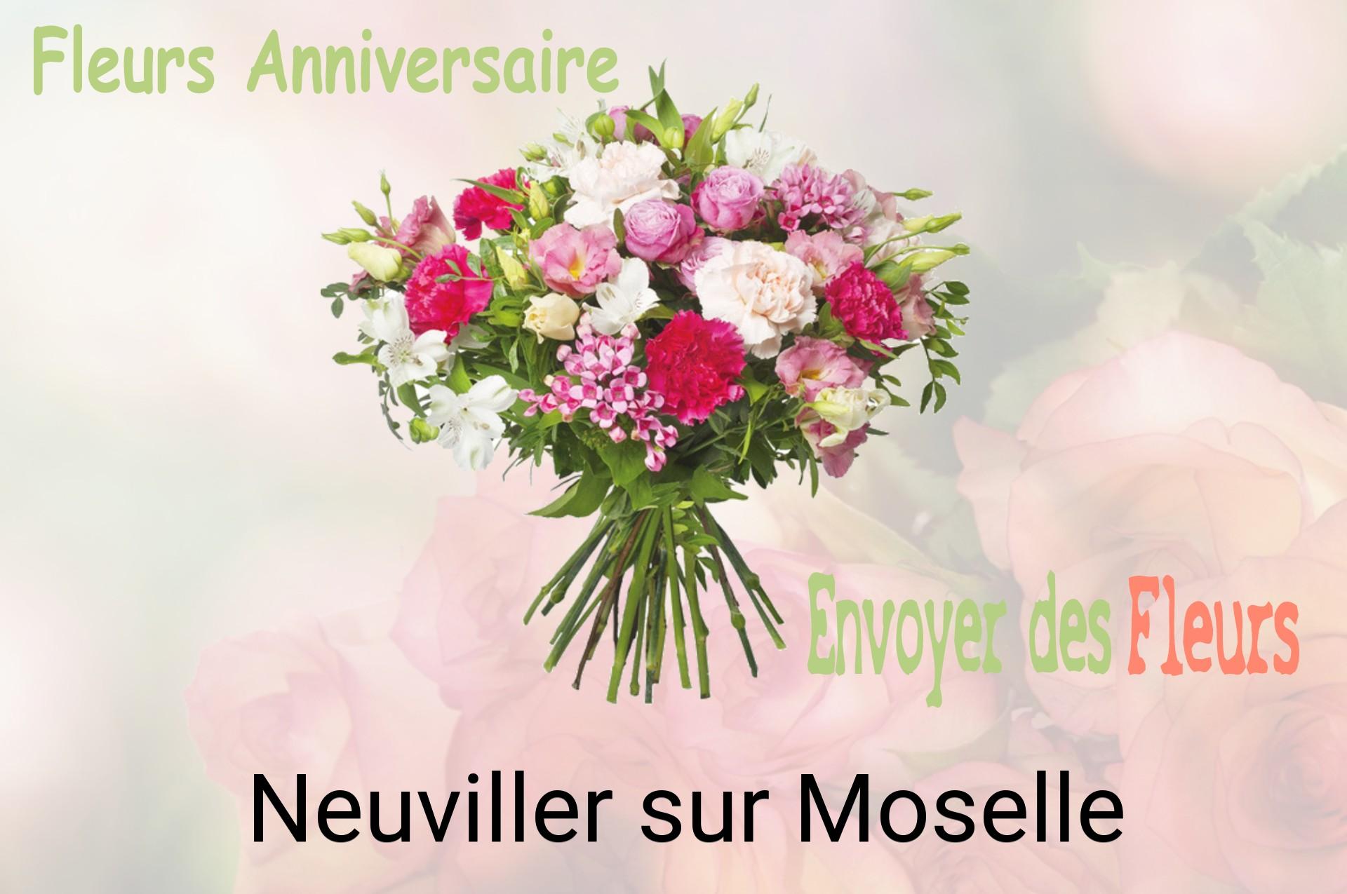 Bouquet de fleurs d’anniversaire livré à Neuviller-sur-Moselle